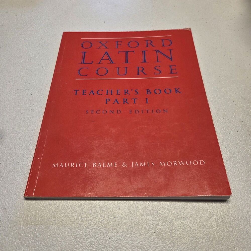 Oxford Latin Course Teachers Book Part 1 2nd Edition Paperback
